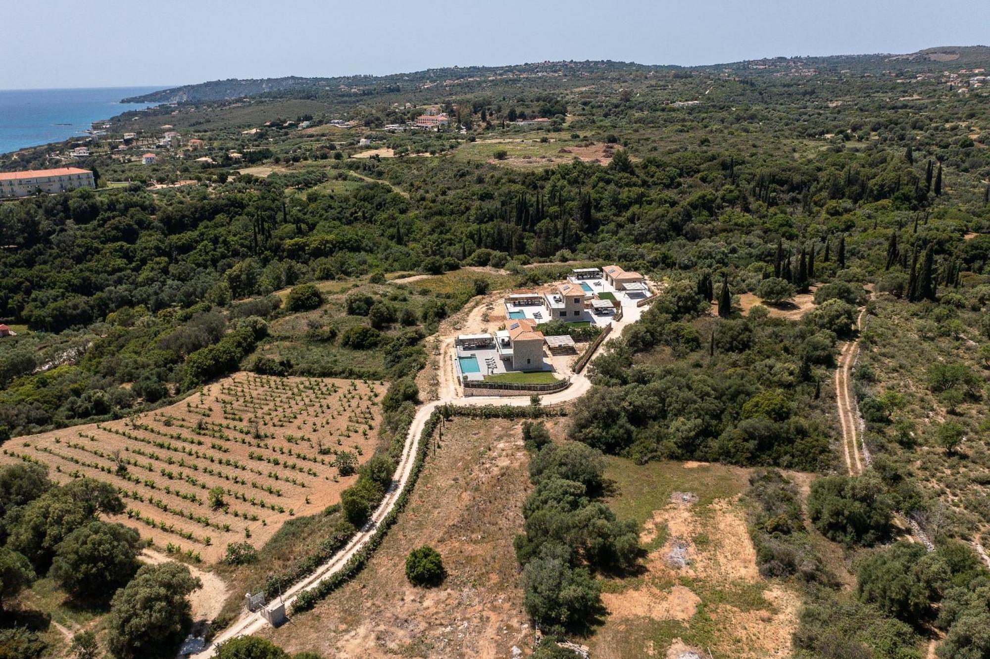 Kefalonia Stone Villas - Villa Petros Kefalonica Trapezaki  Eksteriør bilde