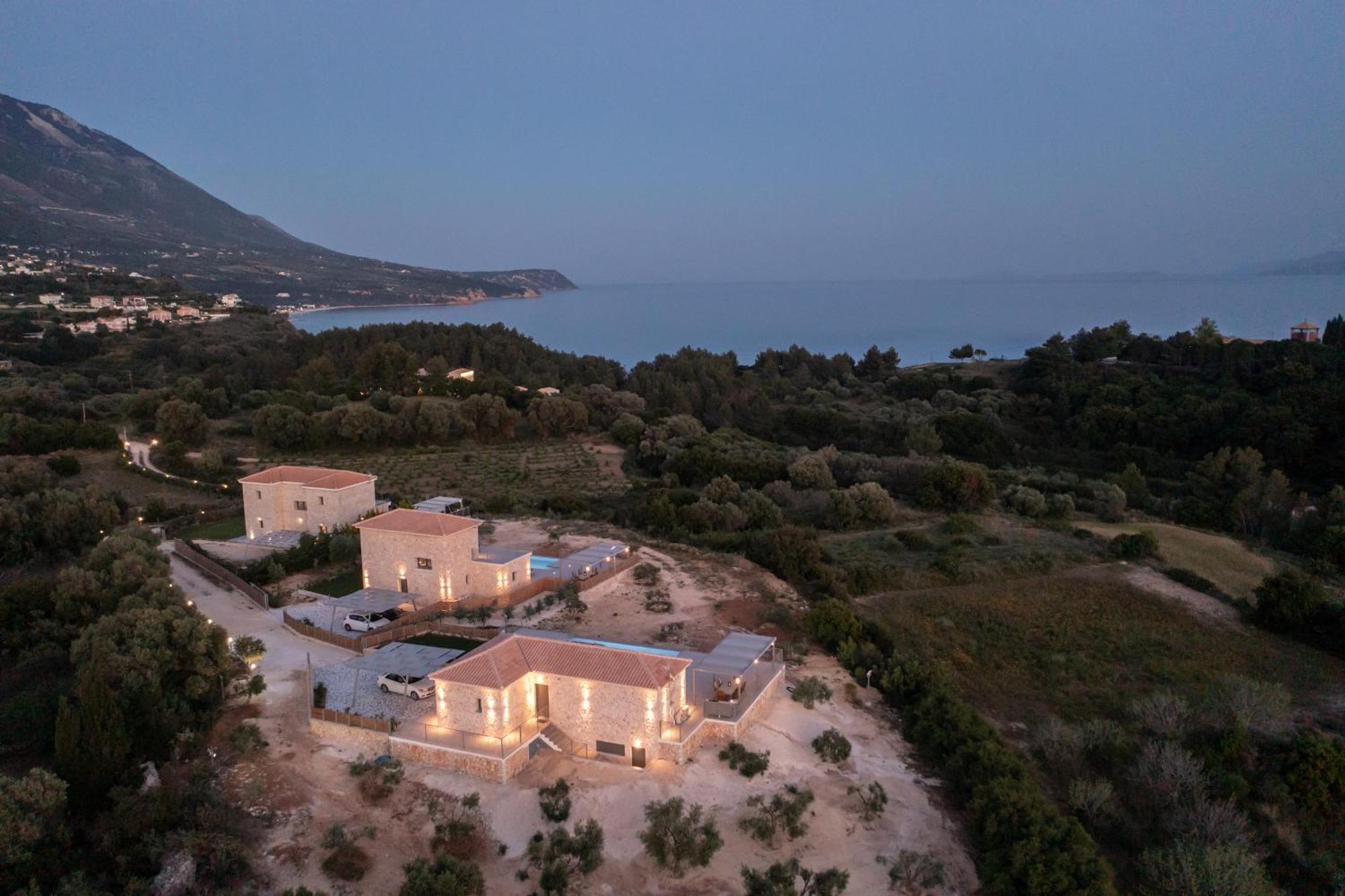 Kefalonia Stone Villas - Villa Petros Kefalonica Trapezaki  Eksteriør bilde