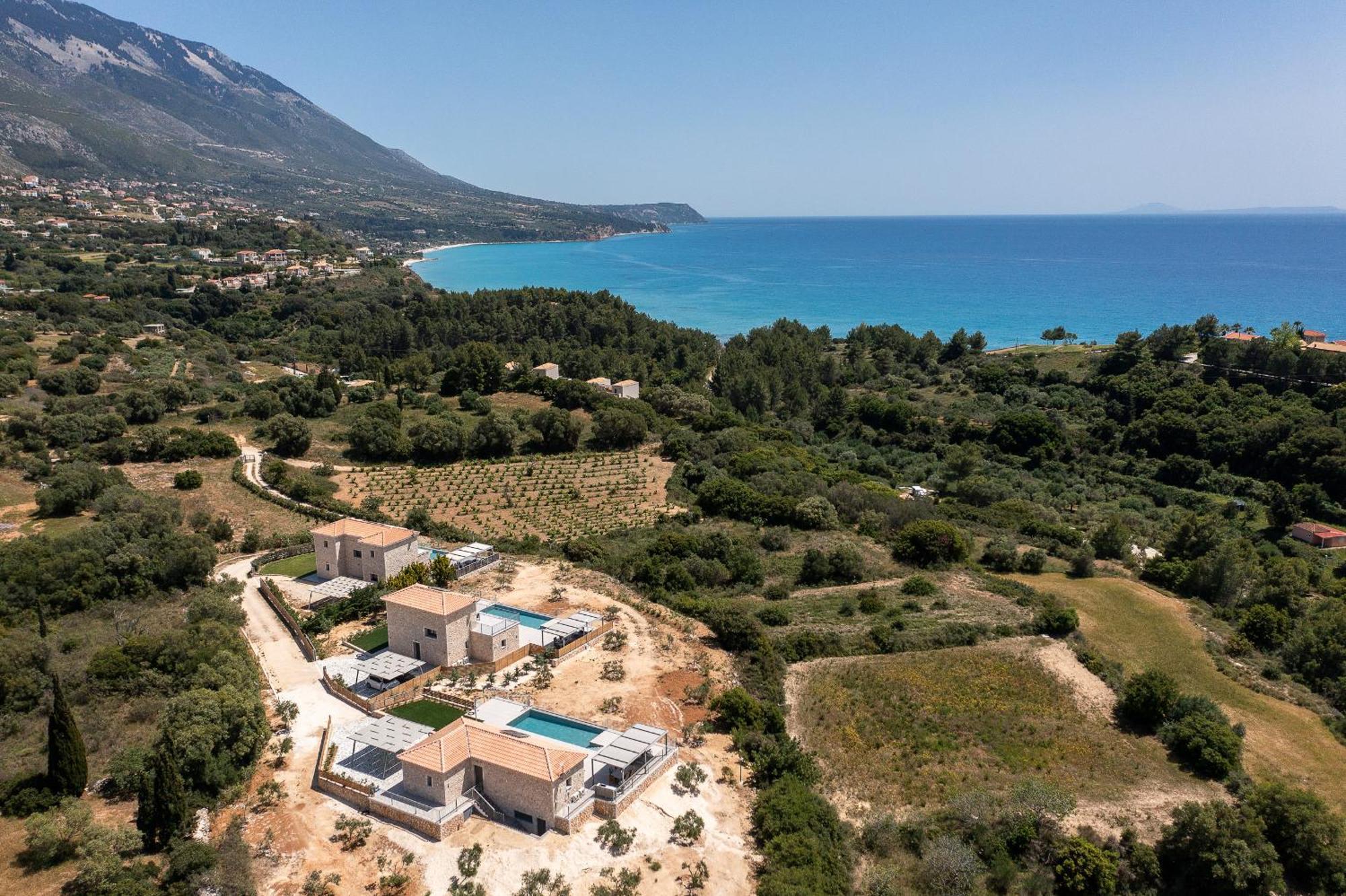 Kefalonia Stone Villas - Villa Petros Kefalonica Trapezaki  Eksteriør bilde